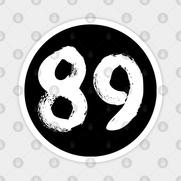 Number 89 Magnet by Erena Samohai